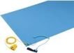 Merkloos ESD-tafelzeil, Breedte 600 mm x lengte per meter, PVC, Bleu
