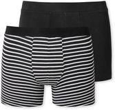 SCHIESSER Jongens Short Assorti 2 Stuks Gestreept Katoen/Elastaan Maat 176