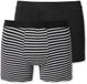 SCHIESSER Jongens Short Assorti 2 Stuks Gestreept Katoen/Elastaan Maat 176