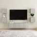 Maison Exclusive - Ensemble de meubles TV 6 pièces gris béton bois d'ingénierie