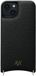 AVY Leren Hoesje | Geschikt voor Apple iPhone 14 / 13 | Compatibel met MagSafe | Leather Case | Back Cover | Haakjes voor koord | Zwart