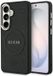 Guess Peony Hot Stamp Galaxy S26 Plus Hoesje MagSafe Back Cover Zwart