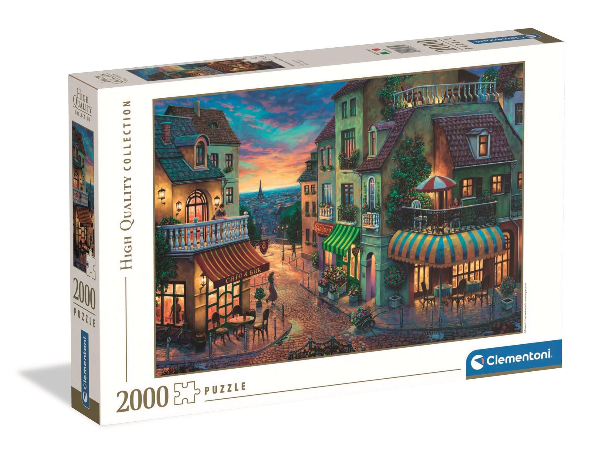 Clementoni 2000 pcs High Quality Wondering Around Paris Jigsaw Puzzle