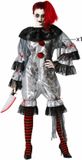 BigBuy Carnaval Kostuums voor Adultes Grijs Clown - M/L