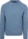 Suitable Trui Donnegal Tweed Eco Wool Blauw - Maat M