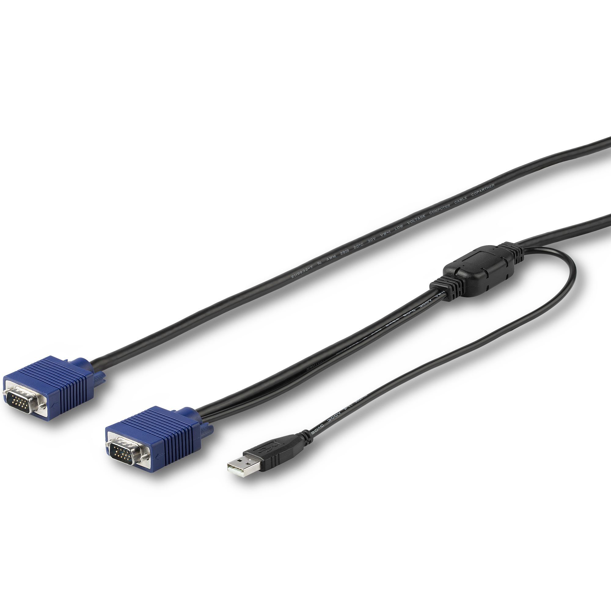 StarTech.com 1.8m USB KVM Cable for Rackmount Consoles - VGA/USB