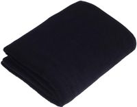 Hamams own Bamboe sauna handdoek - saunadoek - sauna badlaken XXL zwart 200x90cm