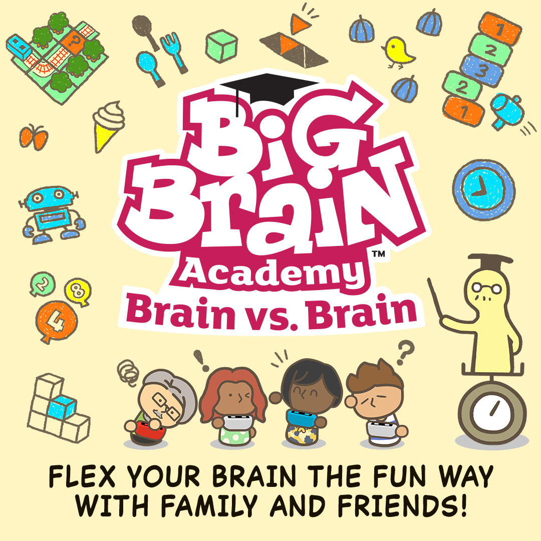 Nintendo Big Brain Academy: Brain vs. Brain Basic German, English Switch Nintendo Switch