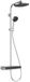 Hansgrohe Showerpipe Activera S 240 1jet - EcoSmart m. ShowerTabletSelect 360 chroom, 28638000