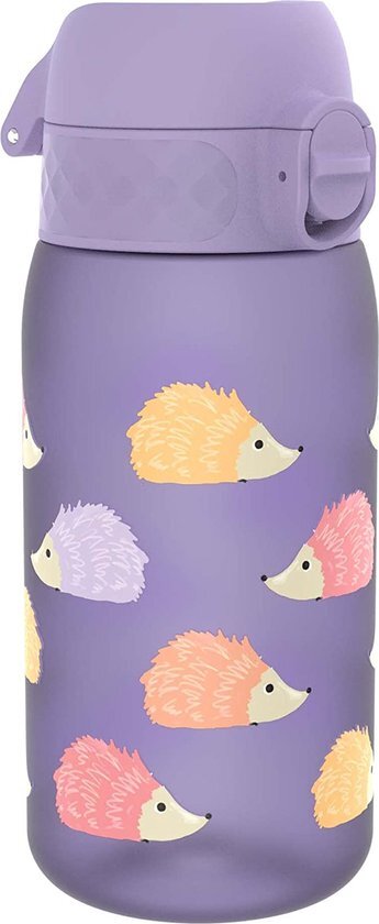 Lekvrije drinkfles voor kinderen, BPA-vrij, egel, 350 ml (12 oz)