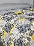 Casa Campo Beddengoedset Amy grijs dekbedovertrek 90 (150 x 220/240 + 1/45 x 110 cm)