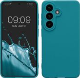 kwmobile telefoonhoesje geschikt voor Samsung Galaxy S26 - Hoesje voor smartphone - Precisie camera uitsnede - In mat petrol