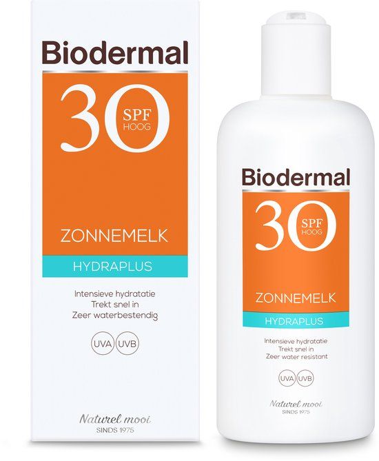 Biodermal Hydraplus Zonnemelk SPF30 - 200ml