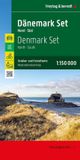 freytag & berndt Straßenkarte Dänemark Set 1:150.000
