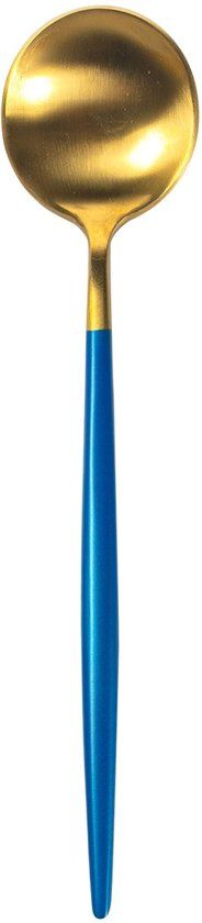 BAMA Lepel - Eetlepel Kyoto Gold Blue - 12 Stuks