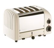 Dualit 4 slot NewGen 2200 W Roestvrijstaal, Wit