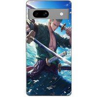 Maniacase Google Pixel 7a One Piece Roronoa Zoro zwaard manga anime hoesje