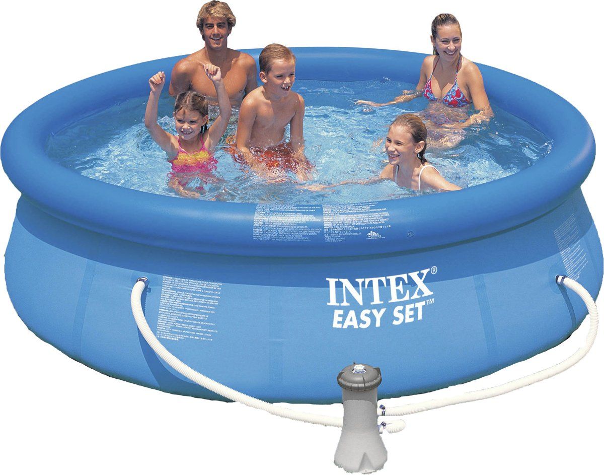 Intex Easy Set Pool Zwembad 305 x 76 cm - Blauw - 2018