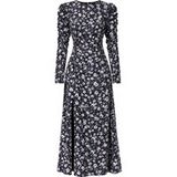Mar De Margaritas Robe avec fronces latérales et petits boutons