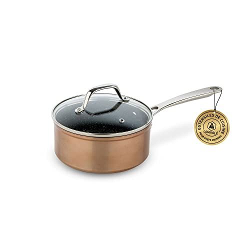 Laguiole - Greblon C2 antiaanbaklaag "koper", 10-delig