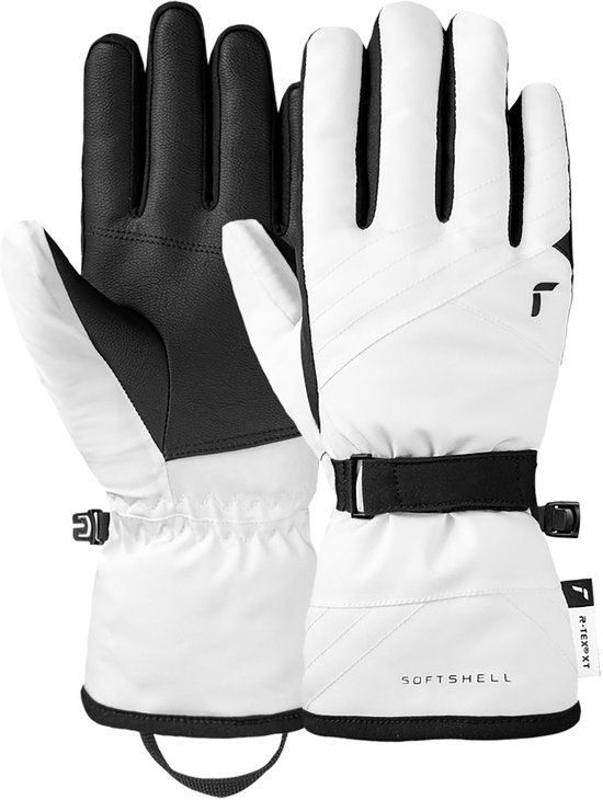 Reusch Alena R-TEX® XT Vrouwen Ski Handschoenen Wit-Zwart