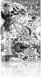 B2Ctelecom Pochette pour tablette Lenovo Tab M10 Plus 3e génération 10,6 pouces Skulls Angel