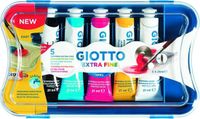 Giotto Extra Fine Poster Paint - Box Of 5 Tubes 21Ml