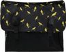 Beck Dubbele fietstas Classic Gold Birds 46L - Achter - Print