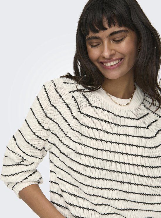 ONLY ONLBASE L/S O-NECK TRUI - Jet Stream - Maat M