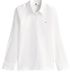 Tommy Hilfiger Dames Lange Mouwen Shirt Katoen Elastaan Wit Maat 42