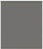 vidaXL Rolgordijn verduisterend 120x130 cm stofbreedte 116,6 cm grijs
