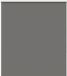 vidaXL Rolgordijn verduisterend 120x130 cm stofbreedte 116,6 cm grijs
