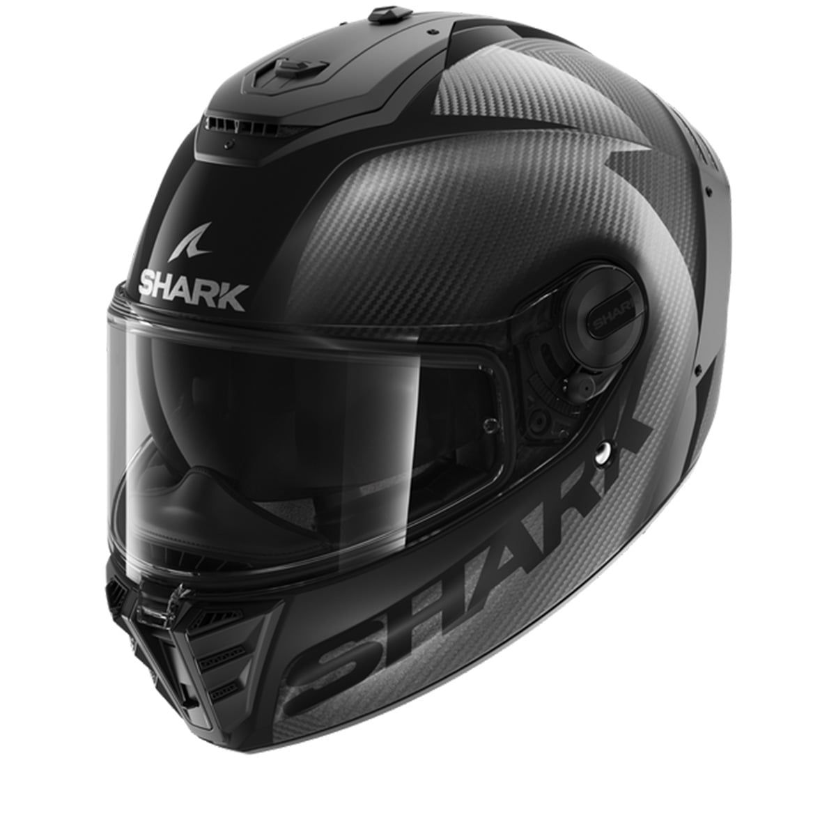 Shark Spartan RS Carbon Skin Carbon Antraciet Carbon DAD Integraalhelm - Extra vizier in de doos - Helm