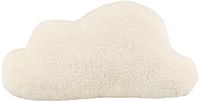 Ostaria Sierkussen wolk - decoratiekussen - wit - 50 x 30 cm - polyester - kinderkamer