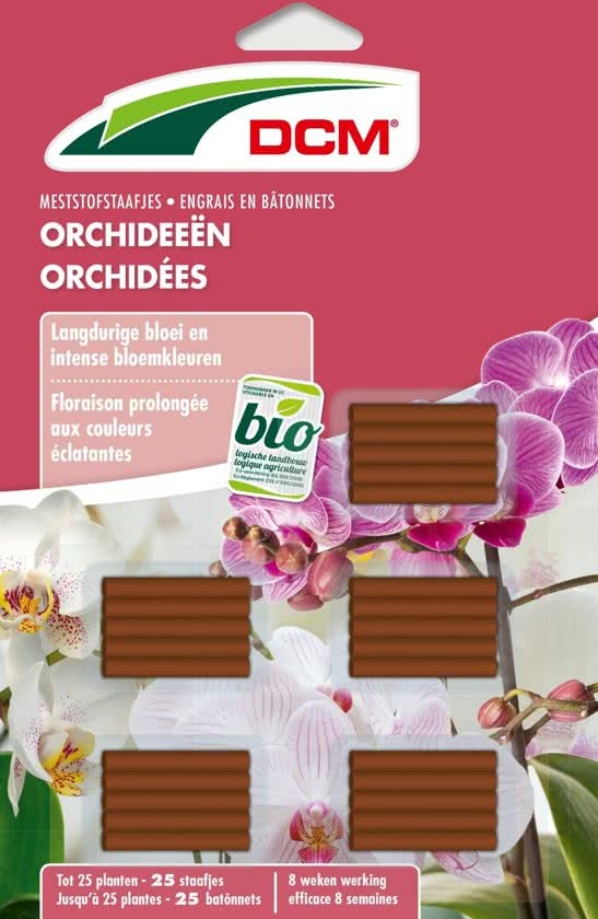 DCM Meststofstaafjes Orchideeen 25 st