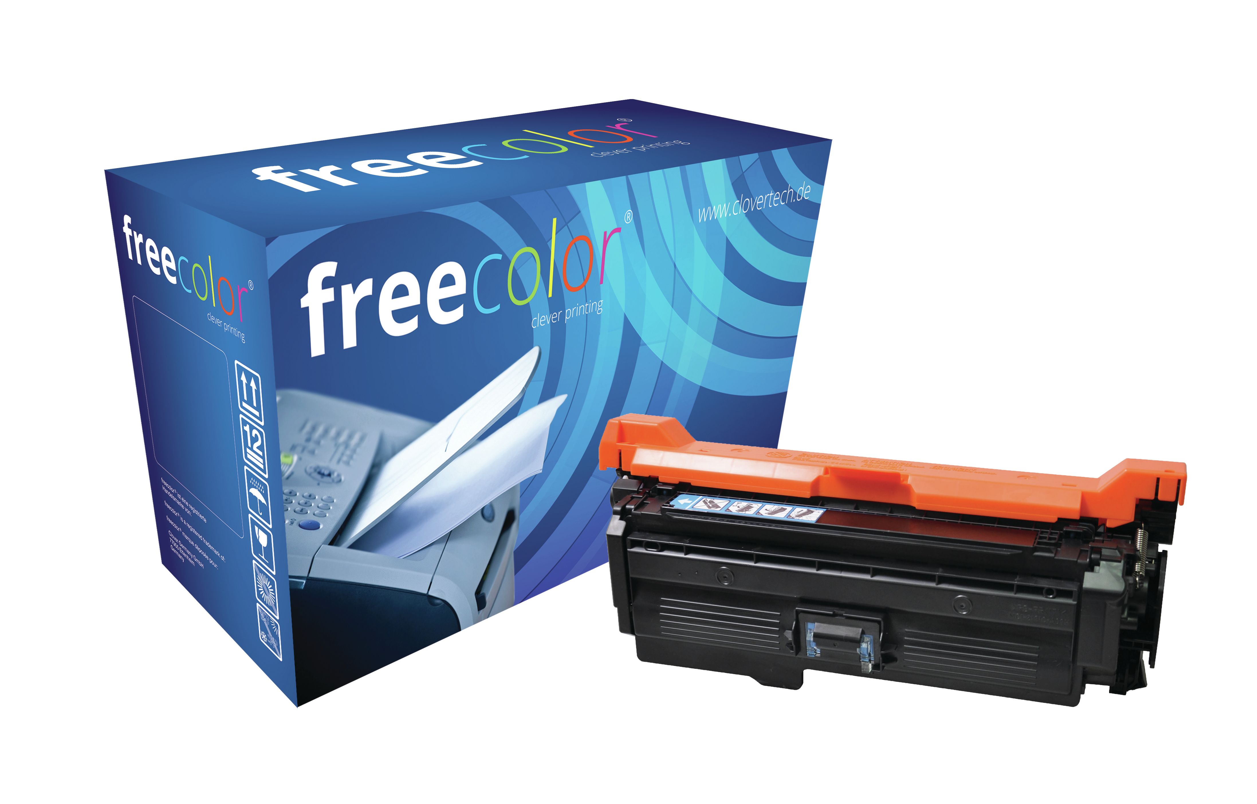 Freecolor M651C-FRC Toner Cartridge - Cyan - 15000 Pages - Compatible with HP LaserJet Enterprise M651xh/dn/n