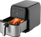Inventum GF801HLDB XL Airfryer - 8 liter - Zwart/RVS