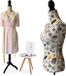 Merkloos Relaxdays Paspop dames - verstelbaar 160-175 cm - maat 36/38 - London
