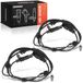 Frankberg 2 x ABS sensor achteras compatibel met C6 TD 2.2L 2.7L 3.0L 2005-2012 407 6D 6C 1.6L-3.0L 2004-2010 407 SW 6E 1.6L-3.0L 2004-2010 Vervanging # 4544 5A9