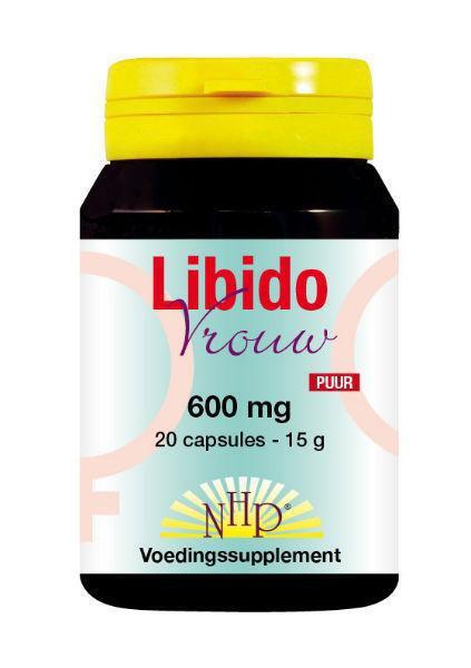 Nhp Libido vrouw 600 mg puur 20 CA