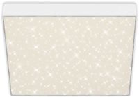 B.K.Licht BRILONER LED Plafonniere 7078-416 randloos met sterreneffect 29x29 cm neutraalwit wit