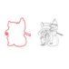 Nellie Snellen DDCS015 Winter time Snowfriend Cutting Die and Stamp