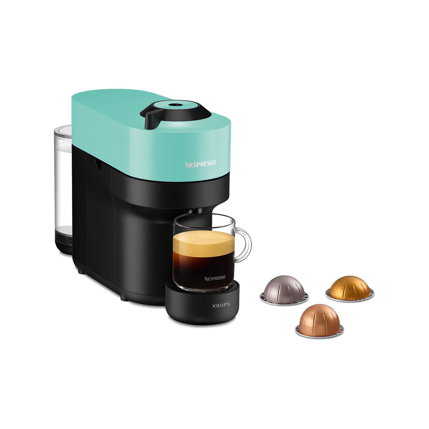Krups Vertuo Pop XN9204 - Aqua Mint Koffiecupmachine