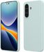 kwmobile telefoonhoesje geschikt voor Samsung Galaxy A57 5G - Hoesje met siliconen coating - Smartphone case in cool mint