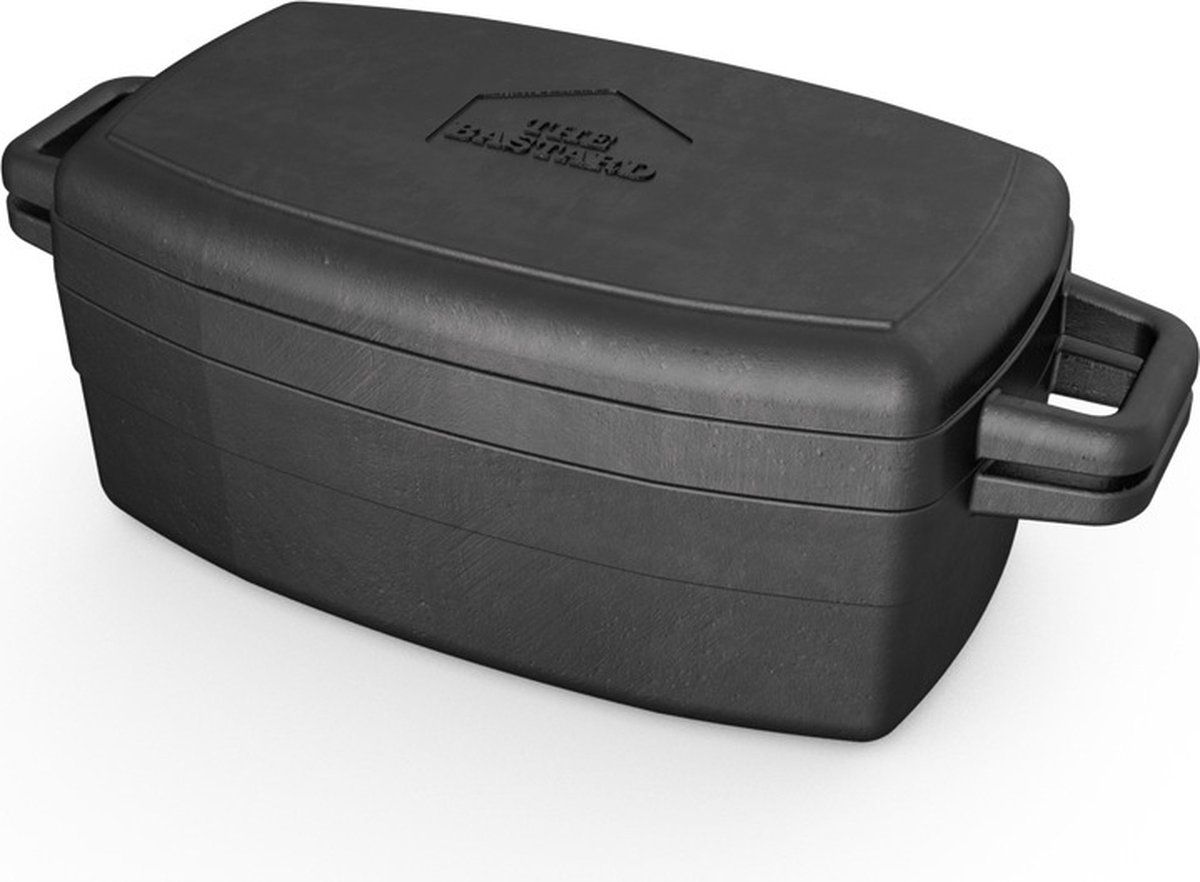 The Bastard Bread Pan Cast Iron - Gietijzeren Brood Pan - 35cm x 17cm x 13cm