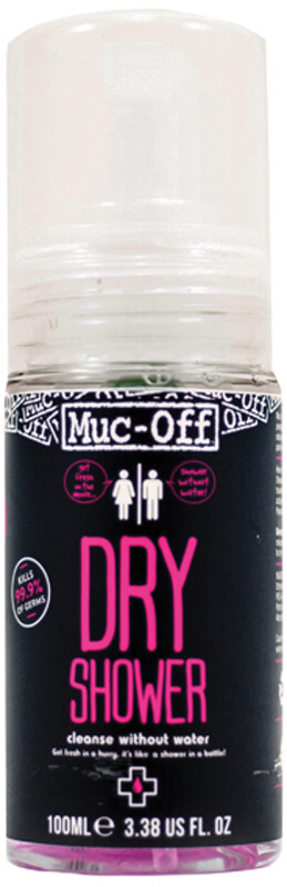 Muc Off Dry Shower 100ml zwart/transparant