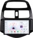 Chevrolet Autoradio met Bluetooth et CarPlay pour Chevrolet Spark/Beat/Matiz (2010–2014) – compatible avec Apple et Android – système audio avec système de navigation – 3 Go RAM, 32 Go mémoire de stockage
