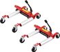 Vevor 2 x Wielwagen Voertuigpositionering Bandenkrik 680kg Hydraulische Krik