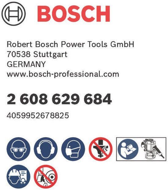 Bosch PRO T-sleuffrees 13,5 x Ø 8,6 schacht 8 mm - 2608629684