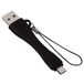 Hama USB A - Micro-USB M/M 6cm Zwart